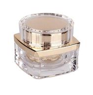 exquisite transparent refillable cosmetic container - elevate your beauty regimen logo