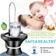 🚰 ultra-hygienic bpa-free electric water dispenser pump: perfect mother’s day gift for convenient drinking water on the go! logo