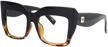 zeelool eyeglasses standard anti reflective tortoise vision care logo