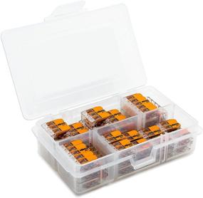 img 2 attached to WAGO 221 LEVER-NUTS 40pc Compact Wire Splicing Connector Assortment (18x 221-412, 14x 221-413, 8x 221-415): Efficient Wire Splicing Solution