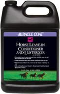 🐴✨ transform your horse's mane with miracle coat leave-in conditioner and lusterizer - 1 gallon size logo