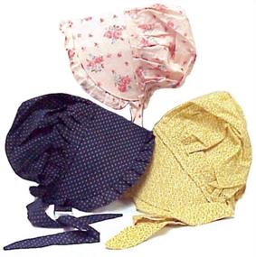 img 2 attached to 🧢 Cotton Made Large Bonnet in Assorted Colors
