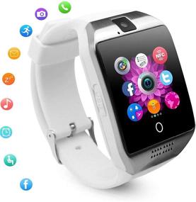 img 4 attached to 📱 Bluetooth Smart Watch: Touch Screen Smartwatch Phone with Camera & Activity Fitness Tracker