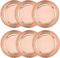 copper charger plate by colleta home: dazzle your dining table with elegance and glamour логотип