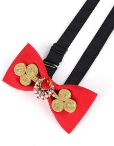 img 1 attached to 🎀 Adorable and Convenient ELPA Childrens Pre Tied Adjustable Bowties for Boys' Accessories