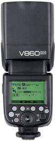 img 2 attached to 📸 Godox V860II-N Wireless Flash Speedlite for Nikon DSLR with LCD Display and X System Flash Light
