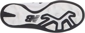 img 1 attached to 👟 3000 V5 Molded Baseball Shoe for Kids by New Balance