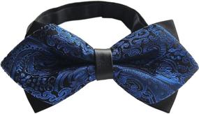 img 1 attached to 🎩 Bronze Vintage Pre-Tied Bow Ties: Trendy Boys' Wedding Accessories