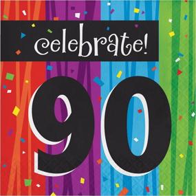 img 1 attached to 🎉 90th Birthday Party Bundle: Paper Plates and Napkins for 8 Guests - Celebrate in Style!