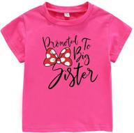 ammengbei toddler t shirt promoted letters girls' clothing logo