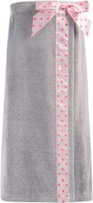 img 4 attached to Fuchsia Kids' Home Store Zexxxy Bowknot Shower Towel