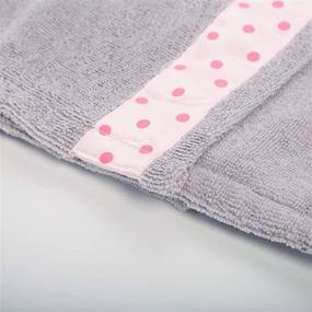img 1 attached to Fuchsia Kids' Home Store Zexxxy Bowknot Shower Towel