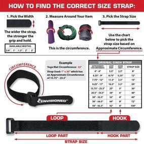 img 3 attached to Maximize Organization and Efficiency with 🔗 Reusable Cinch Straps 40 for Endless Multipurpose Uses