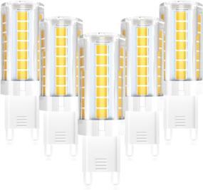 img 4 attached to 🌞 Enhanced Lighting Experience: Dimmable Daylight Equivalent Chandelier Wavypo - Illuminate Your Space with Style