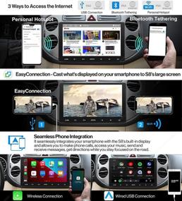 img 2 attached to ATOTO S8 Standard 2 DIN 10.1 inch Android Car Navigation for Volkswagen with HD Rearview, Android Auto & Wireless CarPlay