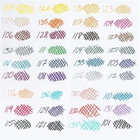 img 2 attached to 🖍️ Pentel Arts Beige Color Pen Set, 12-Count (S360-124)