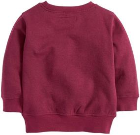 img 1 attached to Stylish Toddler Excavator Crewneck Sweatshirt: Boys' Fashion Hoodies & Sweatshirts