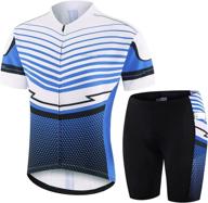 🚴 baleaf men's cycling jersey set: premium mountain bike shirts for mtb summer riding with upf50+ protection логотип