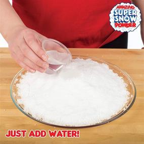 img 2 attached to 🌨️ Be Amazing! Toys Amazing Super Snow Powder: Non-Toxic Faux Snow for Kids - Creates Over 2 Gallons of Artificial Snow - Ages 4+