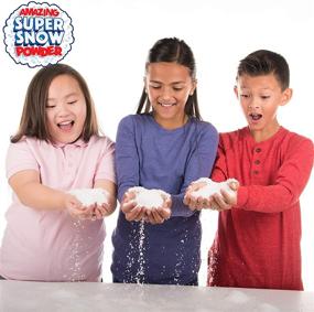 img 3 attached to 🌨️ Be Amazing! Toys Amazing Super Snow Powder: Non-Toxic Faux Snow for Kids - Creates Over 2 Gallons of Artificial Snow - Ages 4+