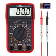 🔧 versatile digital multimeter: ohm volt amp with resistance diode voltage tester meter logo