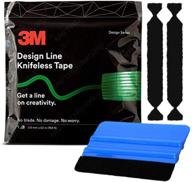 🔪 50m toolkit-infused knifeless design line tape roll logo