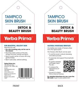 img 1 attached to 🧴 Optimized Yerba Prima Tampico Skin Brush