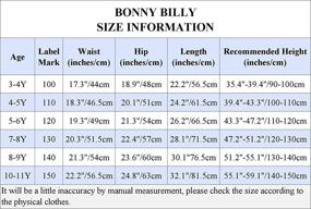 img 1 attached to 👖 Adorable Bonny Billy Little Leggings: Ruffled Girls' Clothing with Style and Comfort