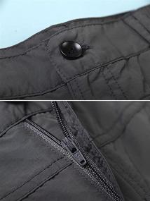 img 1 attached to 👖 Водонепроницаемые альпинистские брюки Mesinsefra 170 см - Размер одежды для мальчиков 13-14 лет в активном состоянии.