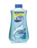 🧼 dial antibacterial liquid hand soap refill, spring water - 32 oz: hygienic solution for clean and fresh hands logo