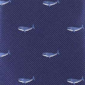 img 1 attached to 🐋 MENDEPOT Humpback Pattern Whale Necktie