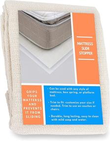 img 4 attached to 🛏️ MISTIC COOL Mattress Slide Stopper: Prevent Mattress Slippage with The Ultimate Gripper! Cut-to-Size for Versatile Use on Furniture, Couches, Sofas, Futons, Chairs & More (Twin)