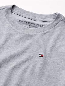 img 1 attached to 👕 Stylish and Comfortable: Tommy Hilfiger T-Shirt Heather Medium for Boys' Clothing