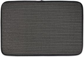 img 2 attached to 🐾 Machine Washable Pet Mat - Ultra Absorbent and Bone Dry