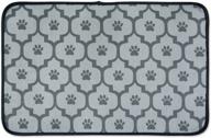 🐾 machine washable pet mat - ultra absorbent and bone dry logo