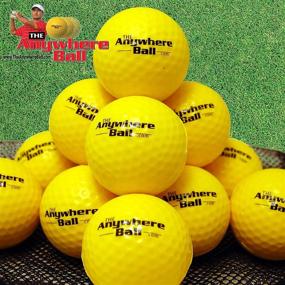 img 1 attached to 🏌️ Thin Air Brands The Anywhere Ball for Golf: Enhance Your Game with Yellow Innovation