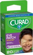 👁️ curad regular eye patches - pack of 20 logo