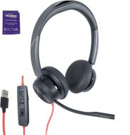 💼 enhance collaboration and productivity with plantronics (poly) blackwire 8225 premium wired uc headset (usb-a) logo