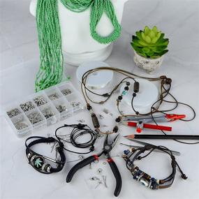 img 3 attached to 📿 WUWEOT Beading & Jewelry Making Supplies: High-Quality Accessories & Findings for Beginners