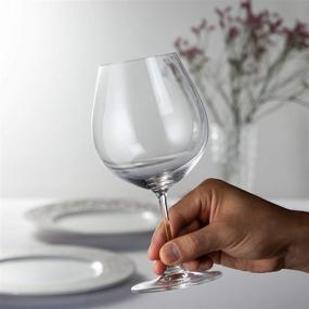 img 2 attached to 🍷 Clear Riedel VINUM Wine Glass - Pack of 2 (1 Count)