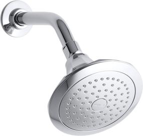 img 4 attached to KOHLER K-457-AK-CP Memoirs Classic Single-Function Katalyst Shower: Polished Chrome Elegance and Performance