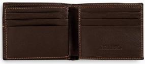 img 2 attached to Stylish and Sleek Vasa Espresso Horizontal Leather Wallets: Functionality Meets Fashion