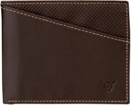 stylish and sleek vasa espresso horizontal leather wallets: functionality meets fashion logo