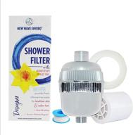 enviro shower filter system by new wave logo