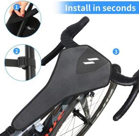 img 1 attached to 🚴 Sweat Guard for Bicycles - KKUYT Bike Trainer Frame Protector to Prevent Corrosion, Absorbs Sweat - Ideal for Mountain Bike Indoor Cycling Training and More