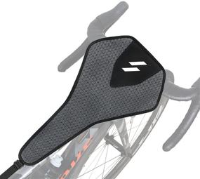 img 4 attached to 🚴 Sweat Guard for Bicycles - KKUYT Bike Trainer Frame Protector to Prevent Corrosion, Absorbs Sweat - Ideal for Mountain Bike Indoor Cycling Training and More