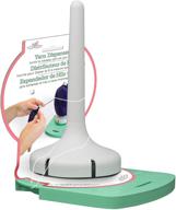 🧶 yarn valet yarn dispenser: convenient green & white solution logo