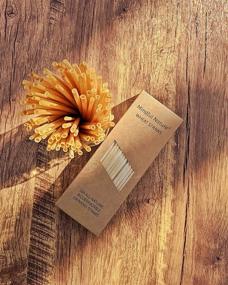 img 2 attached to 🌾 Environmental-friendly Mindful Nature Wheat Straws - 100 All-Natural Drinking Straws - Eco-Conscious, Single-Use, Disposable, Biodegradable, & Compostable