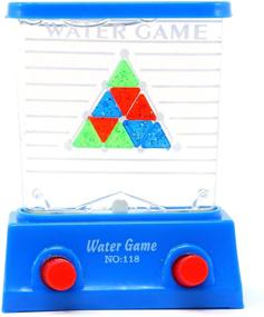 img 1 attached to 🌊 Fun Water Handheld Games - Aqua Mini Pinball Arcade Toy: Perfect for Parties, Travel, Rewards, Prizes! (Assorted Colors, 1 Piece)