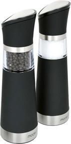 img 2 attached to 🧂 Enhance Your Culinary Experience with the Modernhome Gravity-Activated Electric Salt and Pepper Mill Set